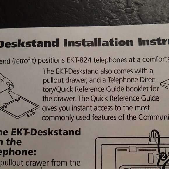 Desk Stand for DSC Communique Phone system - Picture 5 of 7